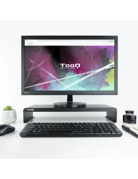 TooQ TQMR0121 soporte para monitor Escritorio Negro TooQ TQMR0121 soporte para monitor Escritorio Negro