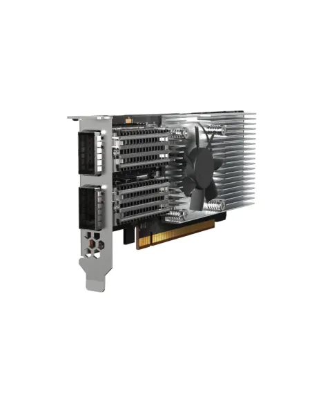 QNAP QXG-100G2SF-E810 adaptador y tarjeta de red Interno Fibra 100000 Mbit s