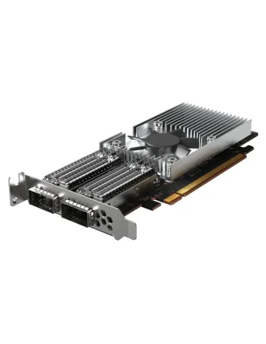 QNAP QXG-100G2SF-E810 adaptador y tarjeta de red Interno Fibra 100000 Mbit s