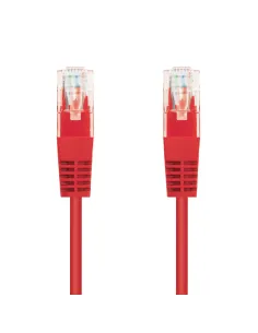 Nanocable 10.20.0401-R cable de red Rojo 1 m Cat6e U UTP (UTP) 2