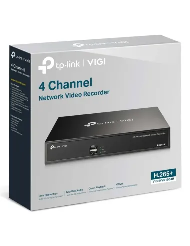 TP-Link VIGI NVR1004H Negro