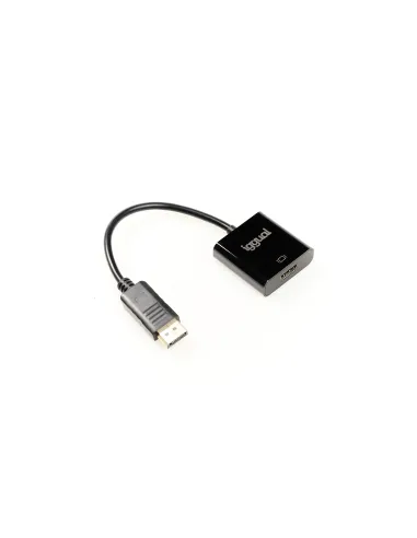 iggual IGG318041 adaptador de cable de vídeo 0,25 m DisplayPort HDMI Negro