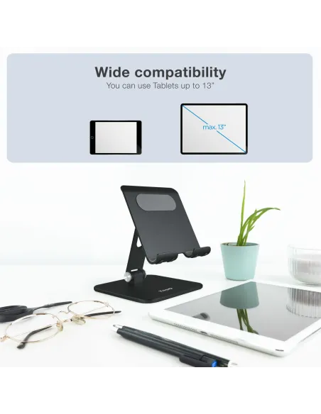 TooQ PH-HERMES-NOCHE soporte Soporte pasivo Teléfono móvil smartphone, Tablet UMPC Negro