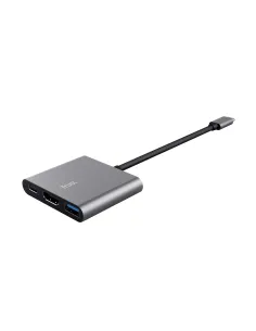Trust Dalyx USB 3.2 Gen 1 (3.1 Gen 1) Type-C Aluminio, Negro 2