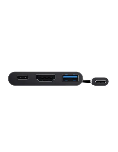 Trust Dalyx USB 3.2 Gen 1 (3.1 Gen 1) Type-C Aluminio, Negro