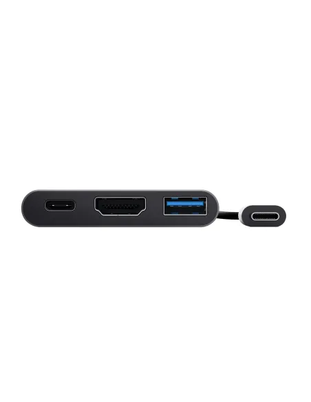 Trust Dalyx USB 3.2 Gen 1 (3.1 Gen 1) Type-C Aluminio, Negro