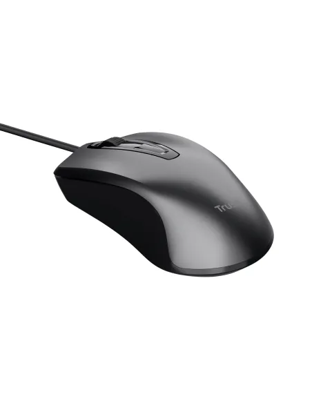 Trust Carve ratón Oficina Ambidextro USB tipo A Óptico 1200 DPI