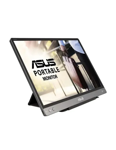 ASUS MB14AC pantalla para PC 35,6 cm (14") 1920 x 1080 Pixeles Full HD Gris