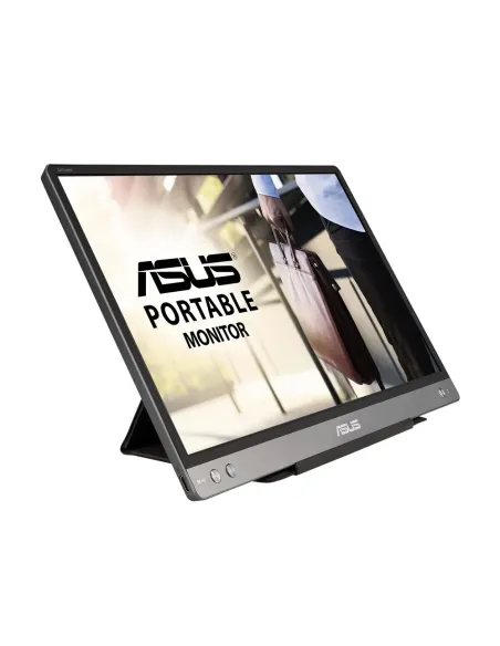 ASUS MB14AC pantalla para PC 35,6 cm (14") 1920 x 1080 Pixeles Full HD Gris