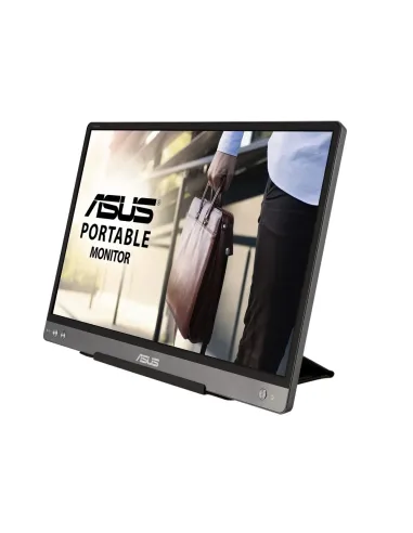 ASUS MB14AC pantalla para PC 35,6 cm (14") 1920 x 1080 Pixeles Full HD Gris