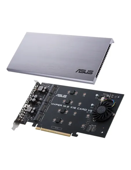 ASUS HYPER M.2 X16 CARD V2 tarjeta y adaptador de interfaz Interno