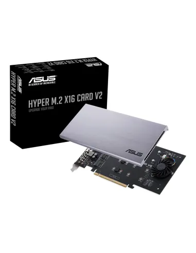ASUS HYPER M.2 X16 CARD V2 tarjeta y adaptador de interfaz Interno