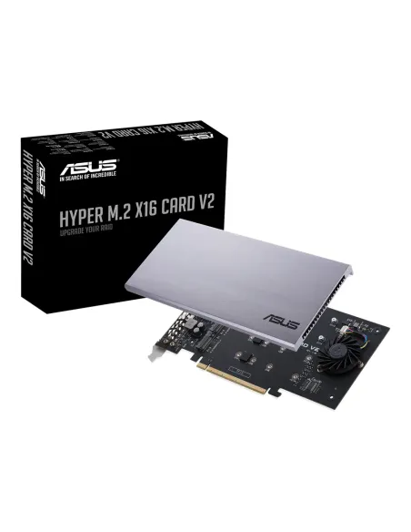 ASUS HYPER M.2 X16 CARD V2 tarjeta y adaptador de interfaz Interno