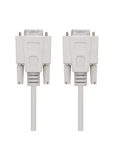 Nanocable CABLE SERIE NULL MODEM, DB9 H-DB9 H, 1.8 M 2