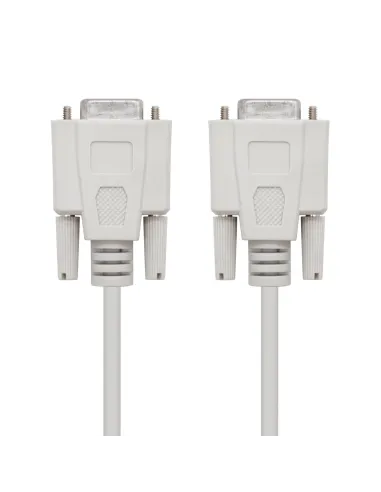 Nanocable CABLE SERIE NULL MODEM, DB9 H-DB9 H, 1.8 M