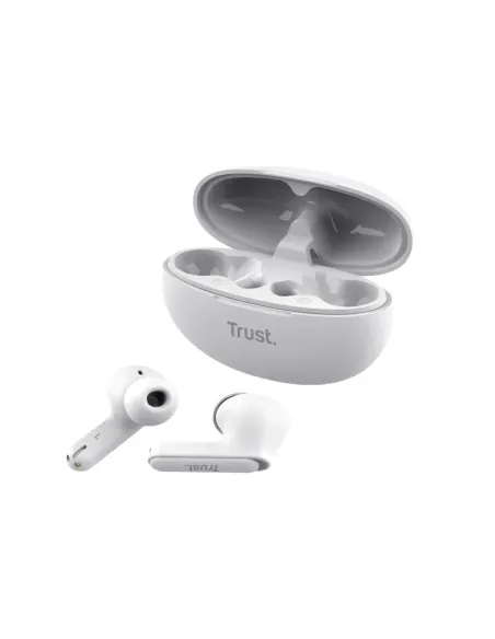 Trust Yavi Auriculares True Wireless Stereo (TWS) Dentro de oído Llamadas Música USB Tipo C Bluetooth Blanco