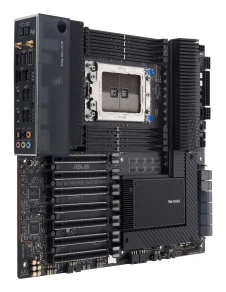 ASUS WRX80E-SAGE SE WIFI AMD WRX80 Socket SP3 ATX extendida