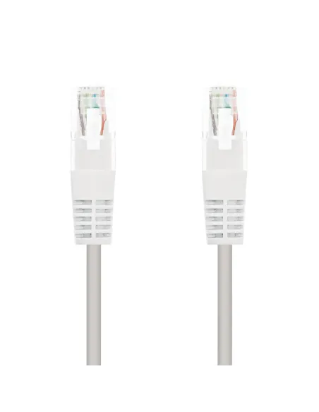 Nanocable CABLE RED LATIGUILLO RJ45 CAT.5E UTP AWG24, BLANCO, 2.0 M