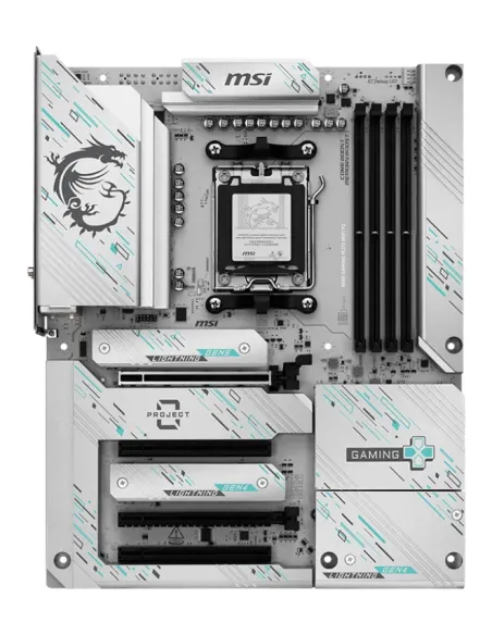 MSI B850 GAMING PLUS WIFI PZ placa base AMD B850 Zócalo AM5 ATX