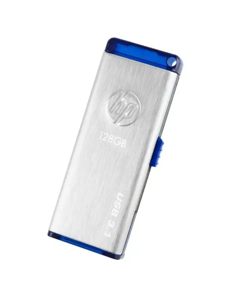 HP x730w unidad flash USB 128 GB USB tipo A 3.2 Gen 1 (3.1 Gen 1) Azul, Acero inoxidable