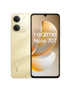 realme Note 70T 17,1 cm (6.74") SIM doble Android 15 4G USB Tipo C 4 GB 128 GB 6000 mAh Oro