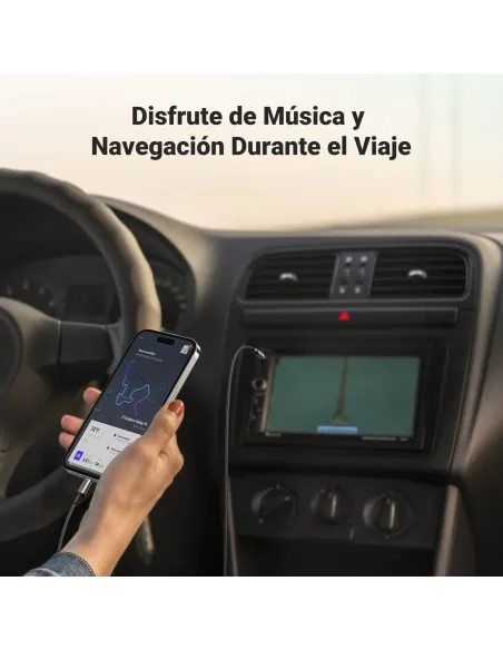 Ugreen 70509 cable de teléfono móvil Plata 1 m 3,5mm Lightning