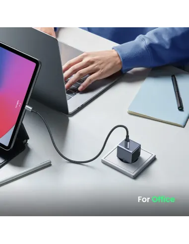Ugreen Nexode S 30W USB-C GaN Fast Charger EU gray Teléfono móvil, Batería portátil, Teléfono Gris Corriente alterna Interior