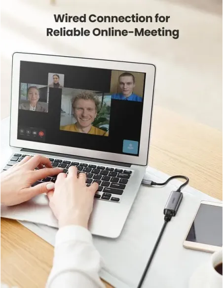 Ugreen 50737 adaptador y tarjeta de red Ethernet 1000 Mbit s