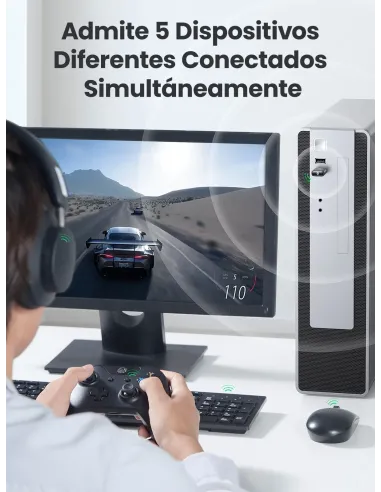 Ugreen 80889 adaptador y tarjeta de red Bluetooth 20 Mbit s