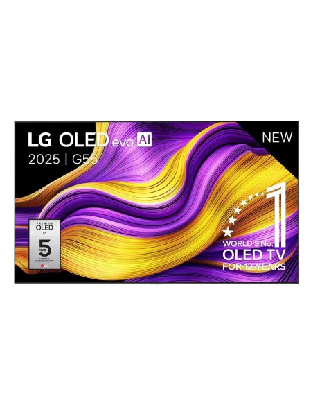 LG OLED evo AI OLED83G55LW 2,11 m (83") 4K Ultra HD Smart TV Wifi Plata