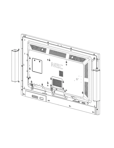 SHARP NEC SP-RM3 Negro Alámbrico 20 W