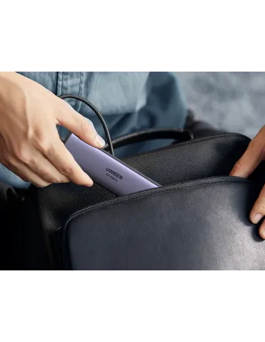 Ugreen 60515 base para portátil y replicador de puertos Alámbrico USB 3.2 Gen 1 (3.1 Gen 1) Type-C Gris