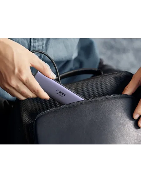 Ugreen 60515 base para portátil y replicador de puertos Alámbrico USB 3.2 Gen 1 (3.1 Gen 1) Type-C Gris