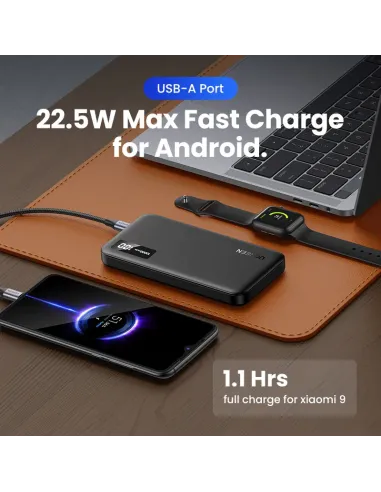 Ugreen 25742 batería externa Ión de litio 10000 mAh Negro