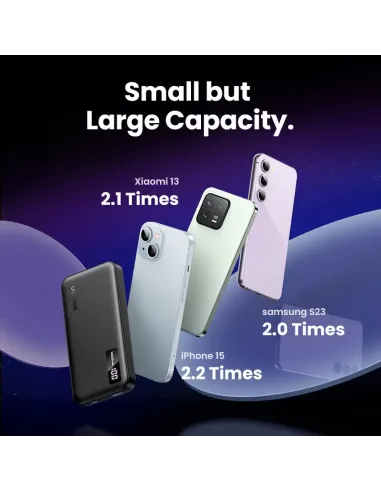 Ugreen 25742 batería externa Ión de litio 10000 mAh Negro