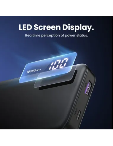 Ugreen 25742 batería externa Ión de litio 10000 mAh Negro