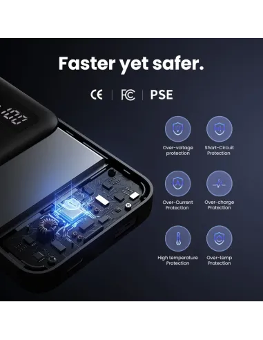 Ugreen 25742 batería externa Ión de litio 10000 mAh Negro