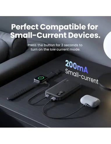 Ugreen 25742 batería externa Ión de litio 10000 mAh Negro