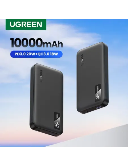 Ugreen 25742 batería externa Ión de litio 10000 mAh Negro Ugreen 25742 batería externa Ión de litio 10000 mAh Negro