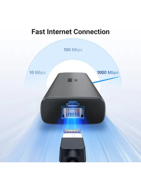Ugreen REVODOK 6-IN-1 4K@60HZ HDMI ETH DOCK Acoplamiento Base Gris Ugreen REVODOK 6-IN-1 4K@60HZ HDMI ETH DOCK Acoplamiento Base Gris