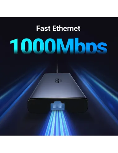 Ugreen REVODOK PRO 10 10IN1 HDMI DOCK Gris