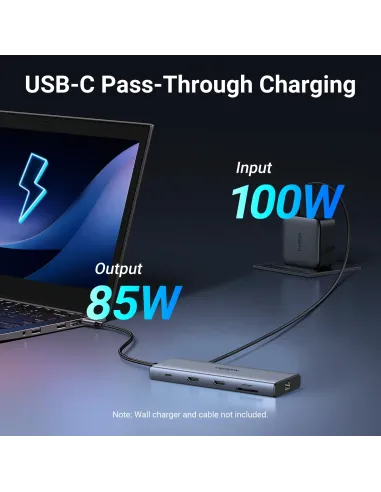 Ugreen REVODOK PRO 10 10IN1 HDMI DOCK Gris