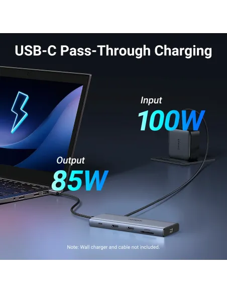 Ugreen REVODOK PRO 10 10IN1 HDMI DOCK Gris