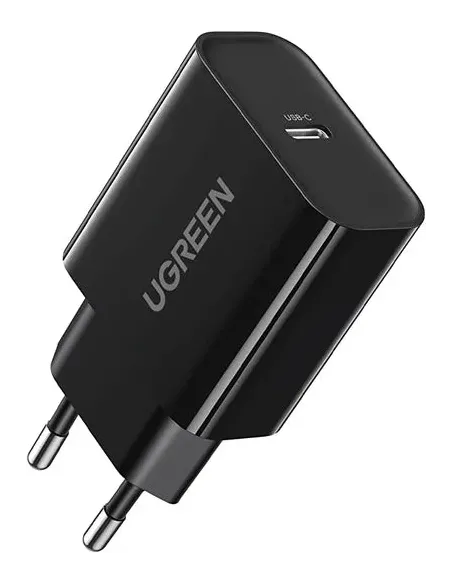Ugreen 10191 cargador de dispositivo móvil Universal Negro Corriente alterna Carga rápida Interior Ugreen 10191 cargador de dispositivo móvil Universal Negro Corriente alterna Carga rápida Interior