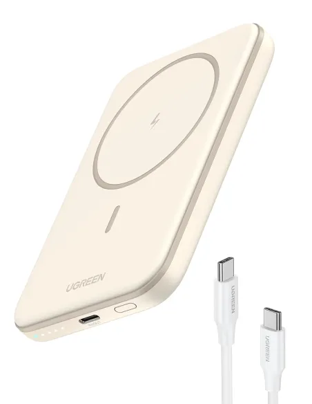 Ugreen 25207 batería externa 5000 mAh Cargador inalámbrico Negro Ugreen 25207 batería externa 5000 mAh Cargador inalámbrico Negro