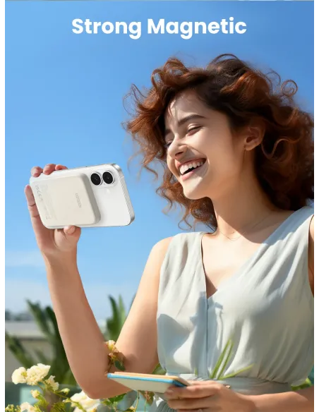 Ugreen 25207 batería externa 5000 mAh Cargador inalámbrico Negro Ugreen 25207 batería externa 5000 mAh Cargador inalámbrico Negro