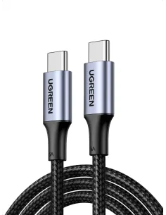Ugreen 70427 cable USB USB 2.0 1 m USB C Negro, Plata 2
