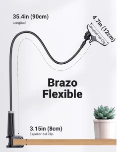 Ugreen 80906 soporte Soporte pasivo Teléfono móvil smartphone Negro 2