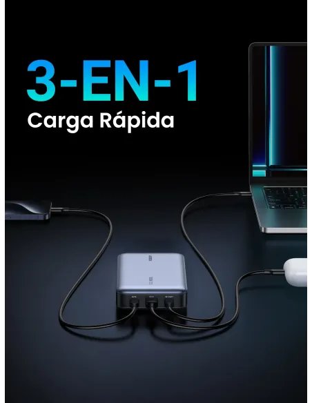 Ugreen 25188 batería externa 20000 mAh Gris