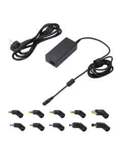 Ewent EW3968 adaptador e inversor de corriente Interior 655 W Negro